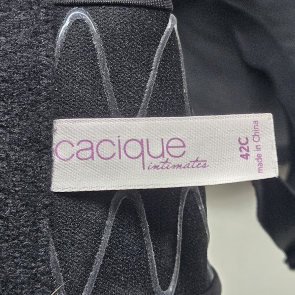 Cacique Women Bra 42C Black Padded Underwired Strap Multi Way Strapless - Picture 5 of 10